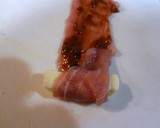 チーズがとろり簡単肉巻き炒め作り方2写真