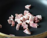 大豆とハムのカレーケチャップ炒め作り方2写真