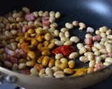 大豆とハムのカレーケチャップ炒め作り方4写真