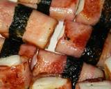 はんぺんのｸﾙｸﾙﾍﾞｰｺﾝ巻き♪作り方5写真