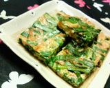 味付けはめんつゆだけ☆えびニラ焼き♪作り方4写真