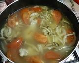 トマトと煮込んだ根菜雑穀カレー作り方4写真