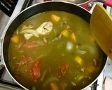 トマトと煮込んだ根菜雑穀カレー作り方5写真