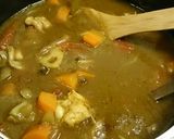 トマトと煮込んだ根菜雑穀カレー作り方6写真