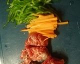 ◆牛肉とピーマンのオイスターソース炒め◆作り方2写真