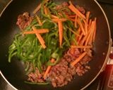 ◆牛肉とピーマンのオイスターソース炒め◆作り方5写真