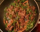 ◆牛肉とピーマンのオイスターソース炒め◆作り方6写真