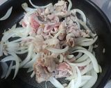 豚こま肉とほうれん草のチーズ焼き作り方1写真