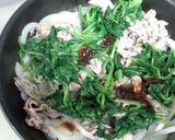 豚こま肉とほうれん草のチーズ焼き作り方2写真