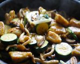 ズッキーニと胸肉のカレー醤油サラダ仕立て作り方5写真