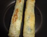 あぶらげで野菜を巻いてお洒落な一品作り方4写真