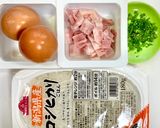 レンジで焼かないオムライス作り方1写真