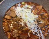 粗挽き鶏ミンチで、高野豆腐の麻婆豆腐作り方13写真