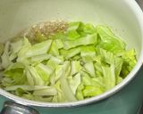 【大人の惣菜】春キャベツと油揚げの煮もの作り方2写真