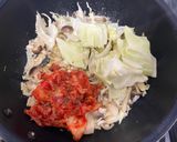 夏バテ対策に！　キムチうどん作り方3写真