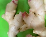 らっきょう酢で新生姜の甘酢漬け作り方1写真