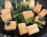 簡単★厚揚げと小松菜の白だしあんかけ煮作り方4写真