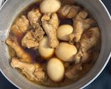 手羽元とゆで卵のさっぱり煮作り方6写真