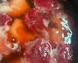 ビーツの白玉団子のお吸い物作り方4写真