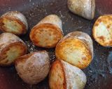 じゃがバター 塩　ホットスナック 風作り方4写真