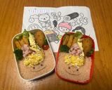 節分！簡単オムライス風キャラ弁作り方7写真