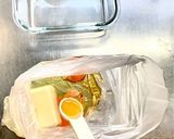 レンジで簡単♪ぷるぷる豆腐だし巻き卵作り方1写真