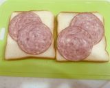 シャウ　スライス＆チーズのホットサンド作り方1写真