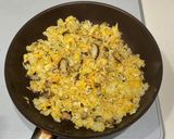 レタス大量消費♪レタスチャーハン作り方4写真