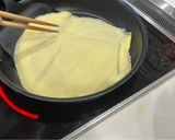 調理実習のクレープ@中学生作り方4写真