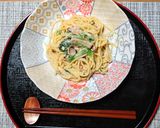 ヨウサマの減塩ペペロ&ナーラパスタ作り方5写真