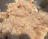 甘辛だれの鶏つくね豆腐ハンバーグ作り方3写真
