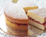 ヴィクトリアピーチケーキ*SOFT作り方1写真