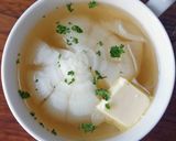 まるごと新玉ねぎのバターコンソメスープ作り方3写真