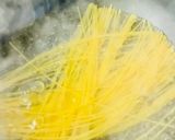 私の 大葉ソーススパゲッティ作り方2写真