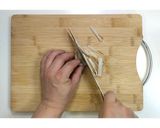 鶏皮と竹輪のウニ酢みそ★動画あり★作り方5写真
