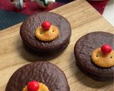 クリスマスに🎄トナカイチョコパイ！作り方1写真