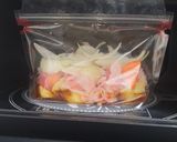 簡単レンチン100均パウチde旨肉じゃが作り方2写真