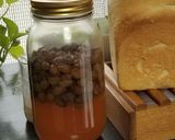 レーズン酵母のレーズンでクリチパン作り方1写真