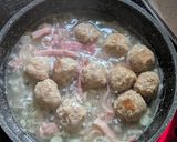 冷凍肉団子で！肉団子のネギ塩あん作り方4写真