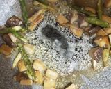アスパラとエリンギのガリバタパスタ作り方5写真