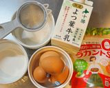 家にあるもの3つ！簡単プリン作り方1写真