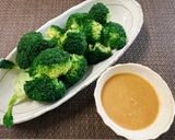 ブロッコリーと胡麻酢味噌🥦作り方5写真