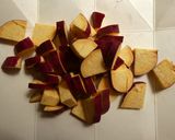 さつま芋の味噌ドレサラダ作り方2写真