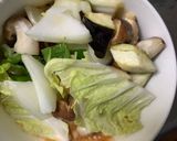 根菜茄子白菜中華風シチュー味温野菜サラダ作り方16写真