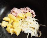 じゃがいもと魚肉ソーセージの和風ジャーマン作り方6写真