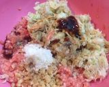 キャベツと油揚げで肉団子シュウマイ⁇作り方7写真