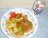 バパの豚ホルモン焼き（炒め）作り方6写真