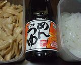 【めんつゆ】でつきこんとメンマの炒め煮♪作り方1写真