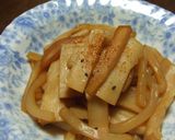 【めんつゆ】でつきこんとメンマの炒め煮♪作り方6写真