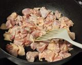 焼鳥風　鶏肉のねぎたっぷり炒め《タレ味》作り方3写真